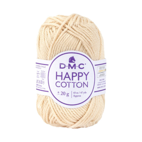DMC "Happy Cotton" 20g 8-Ply Amigurumi Crochet Yarn