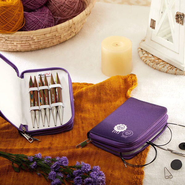 KnitPro "Symfonie" Interchangeable Circular Knitting Needles - Chunky Set
