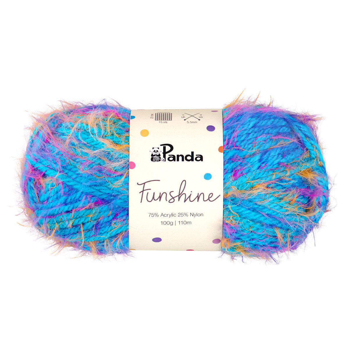 Panda 100g "Funshine" Acrylic Blend Yarn