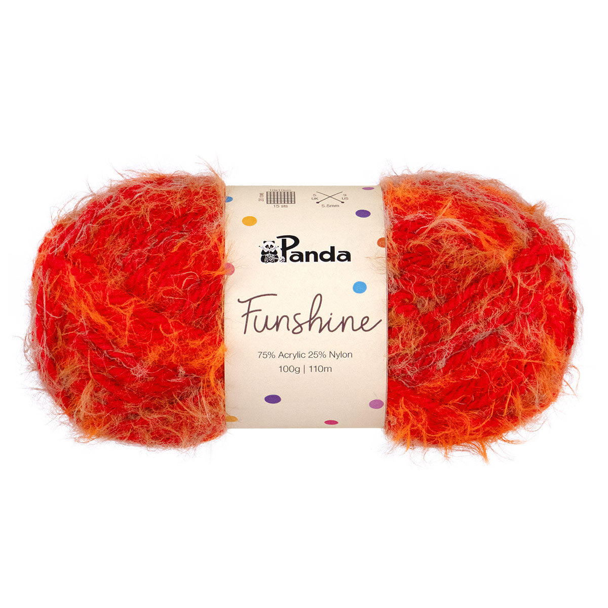 Panda 100g "Funshine" Acrylic Blend Yarn