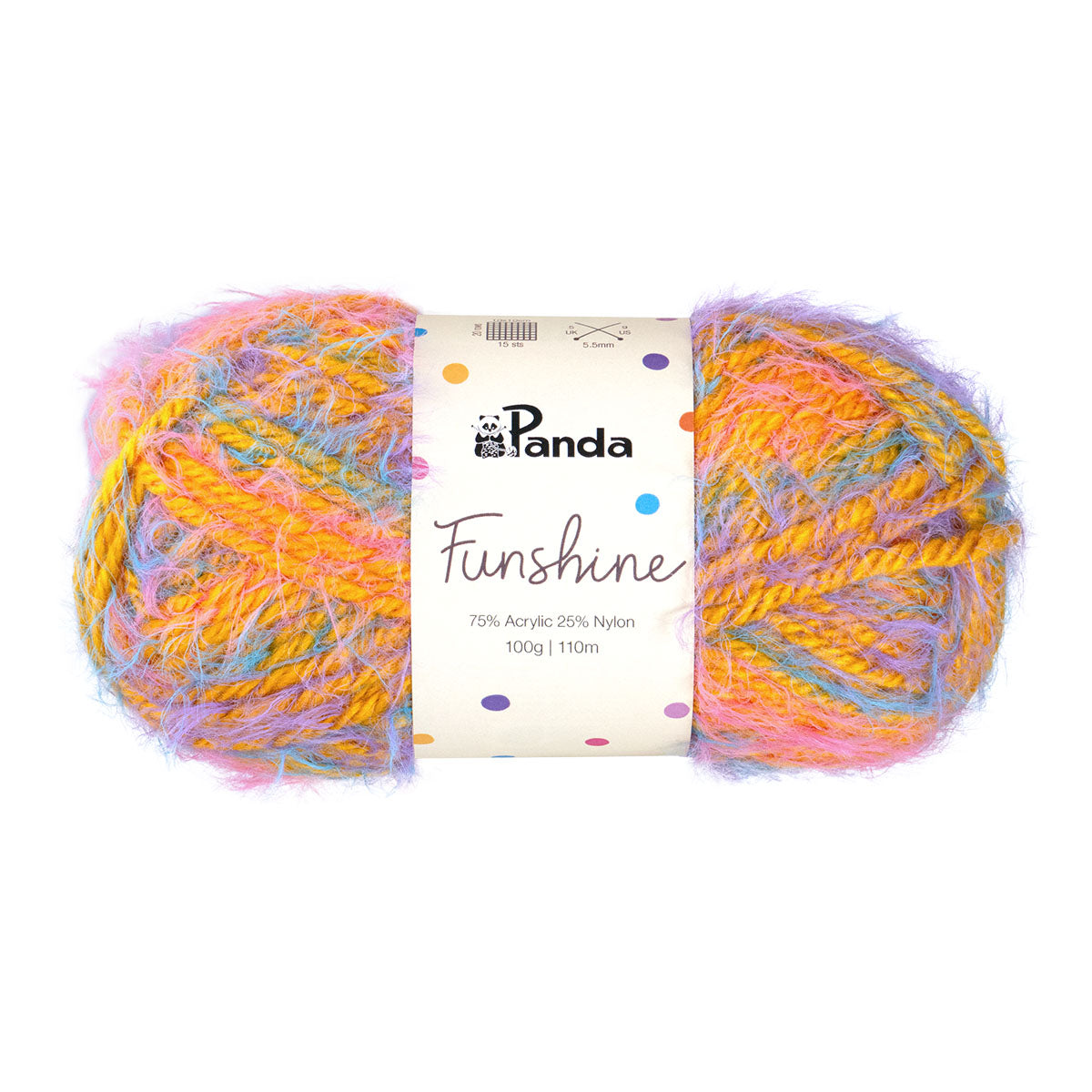 Panda 100g "Funshine" Acrylic Blend Yarn