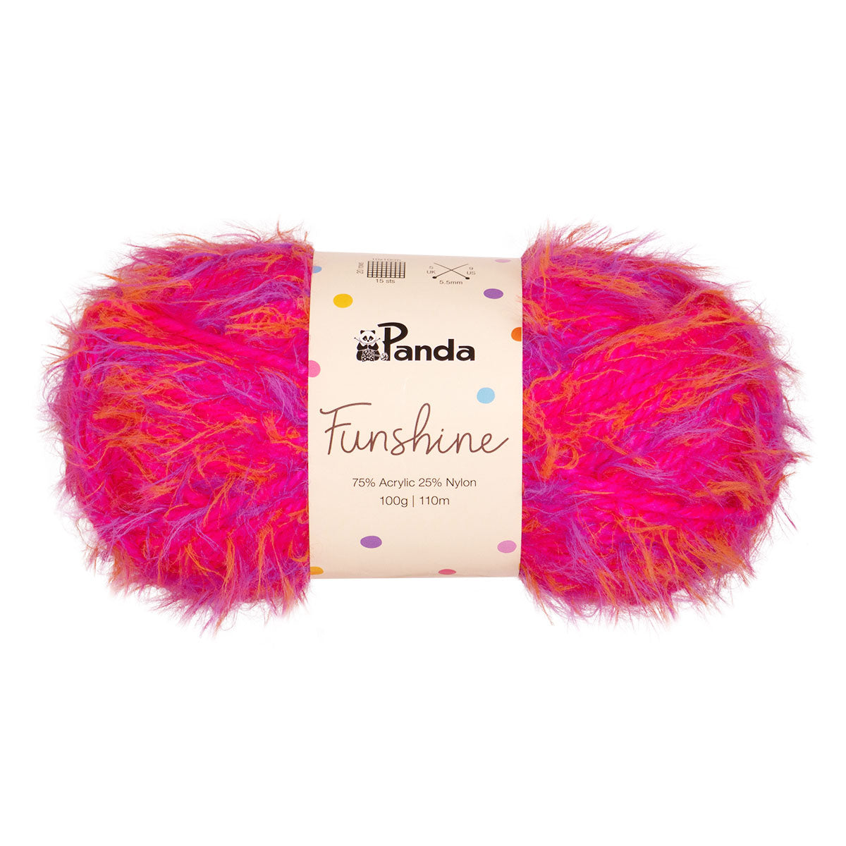 Panda 100g "Funshine" Acrylic Blend Yarn