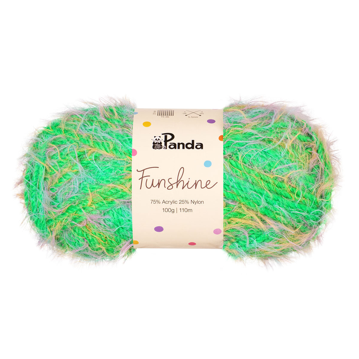 Panda 100g "Funshine" Acrylic Blend Yarn