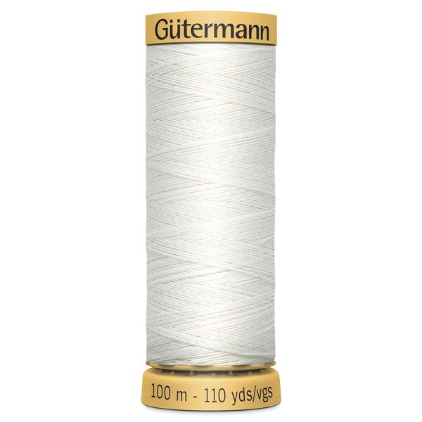 Gutermann Natural Cotton Sewing Thread - 100m Reel (Shades #4000 - #6999)