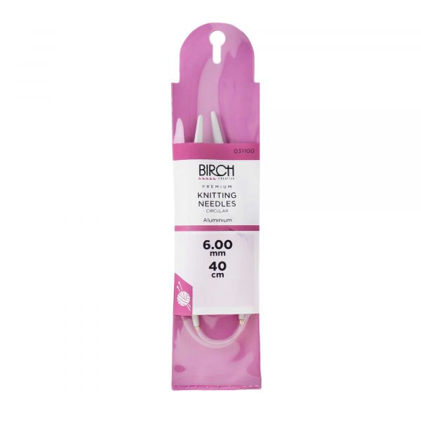 Birch Premium Circular Knitting Needles - 40cm (16")