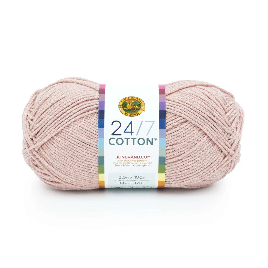 Lion Brand 100g "24/7 Cotton" 10-Ply Cotton Yarn