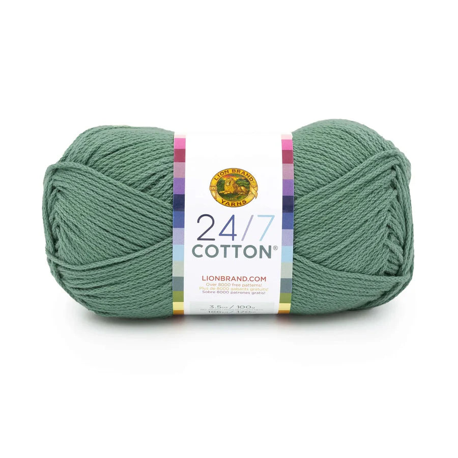 Lion Brand 100g "24/7 Cotton" 10-Ply Cotton Yarn
