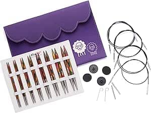 KnitPro "Symfonie" Interchangeable Circular Knitting Needles - Deluxe Set