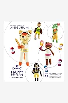 DMC "Happy Cotton" Amigurumi Crochet Pattern Books