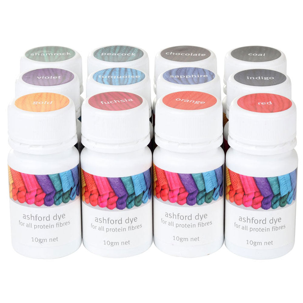 Ashford Specialist Protein Fibre Fabric Dye - 10g Pot