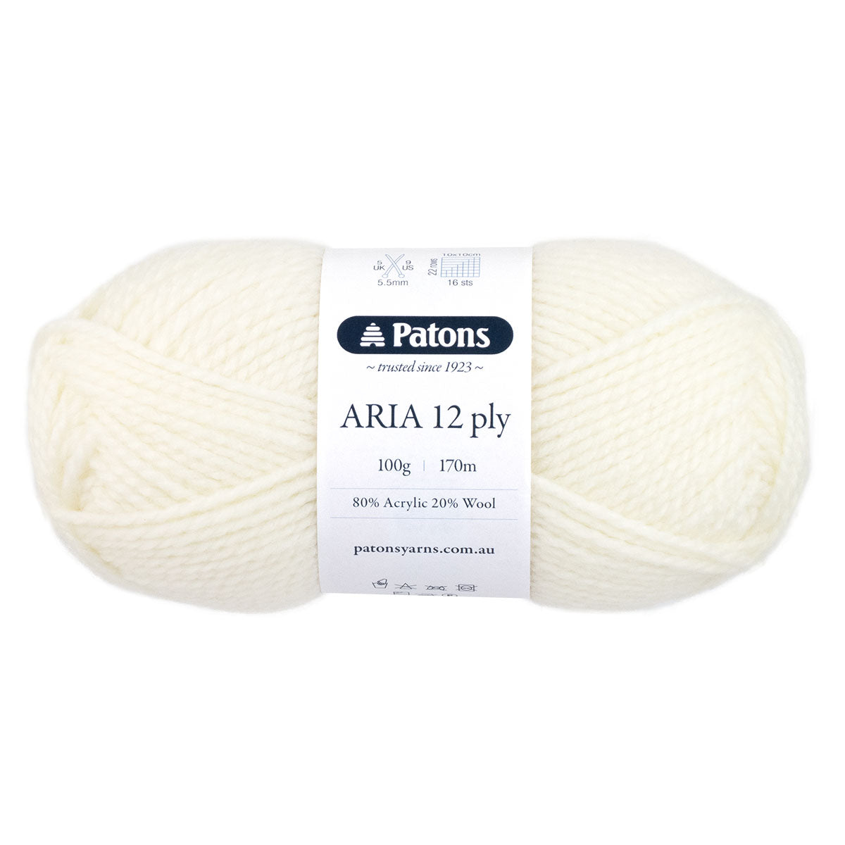 Patons 100g "Aria" 12-Ply Acrylic Wool Blend Yarn