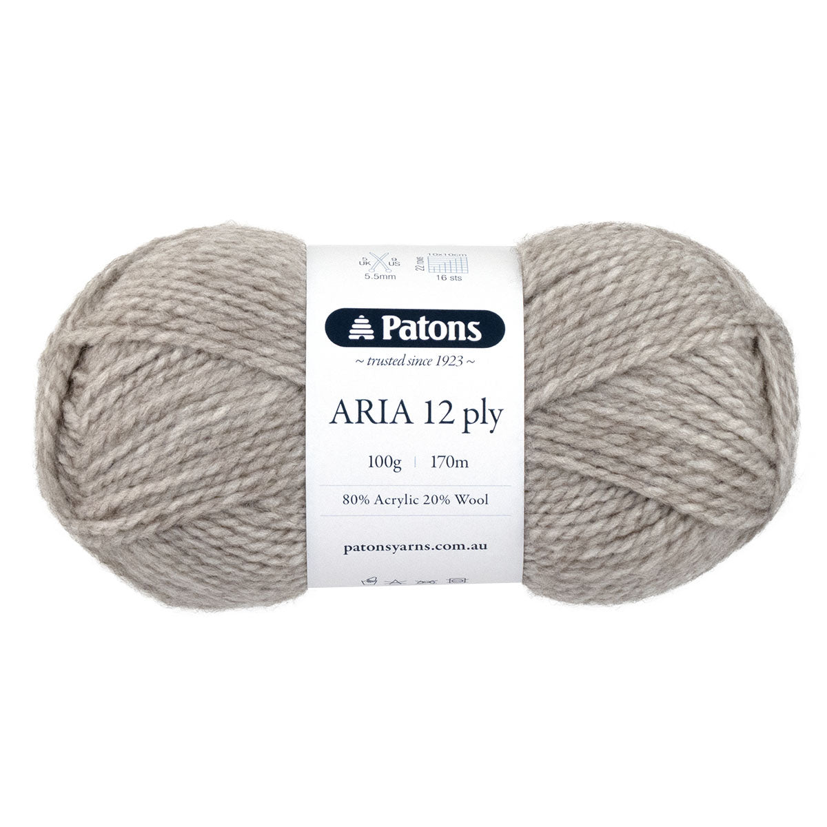 Patons 100g "Aria" 12-Ply Acrylic Wool Blend Yarn