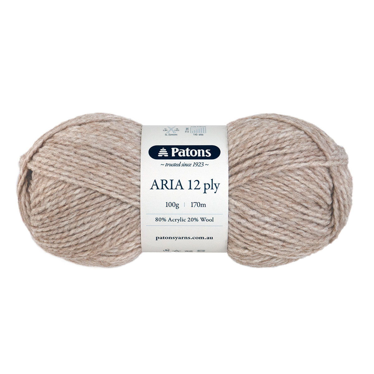 Patons 100g "Aria" 12-Ply Acrylic Wool Blend Yarn