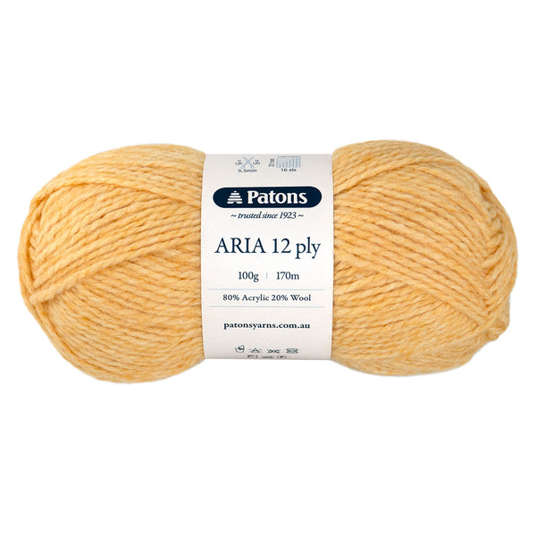 Patons 100g "Aria" 12-Ply Acrylic Wool Blend Yarn