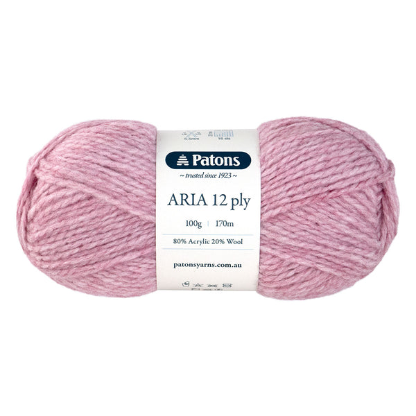 Patons 100g "Aria" 12-Ply Acrylic Wool Blend Yarn