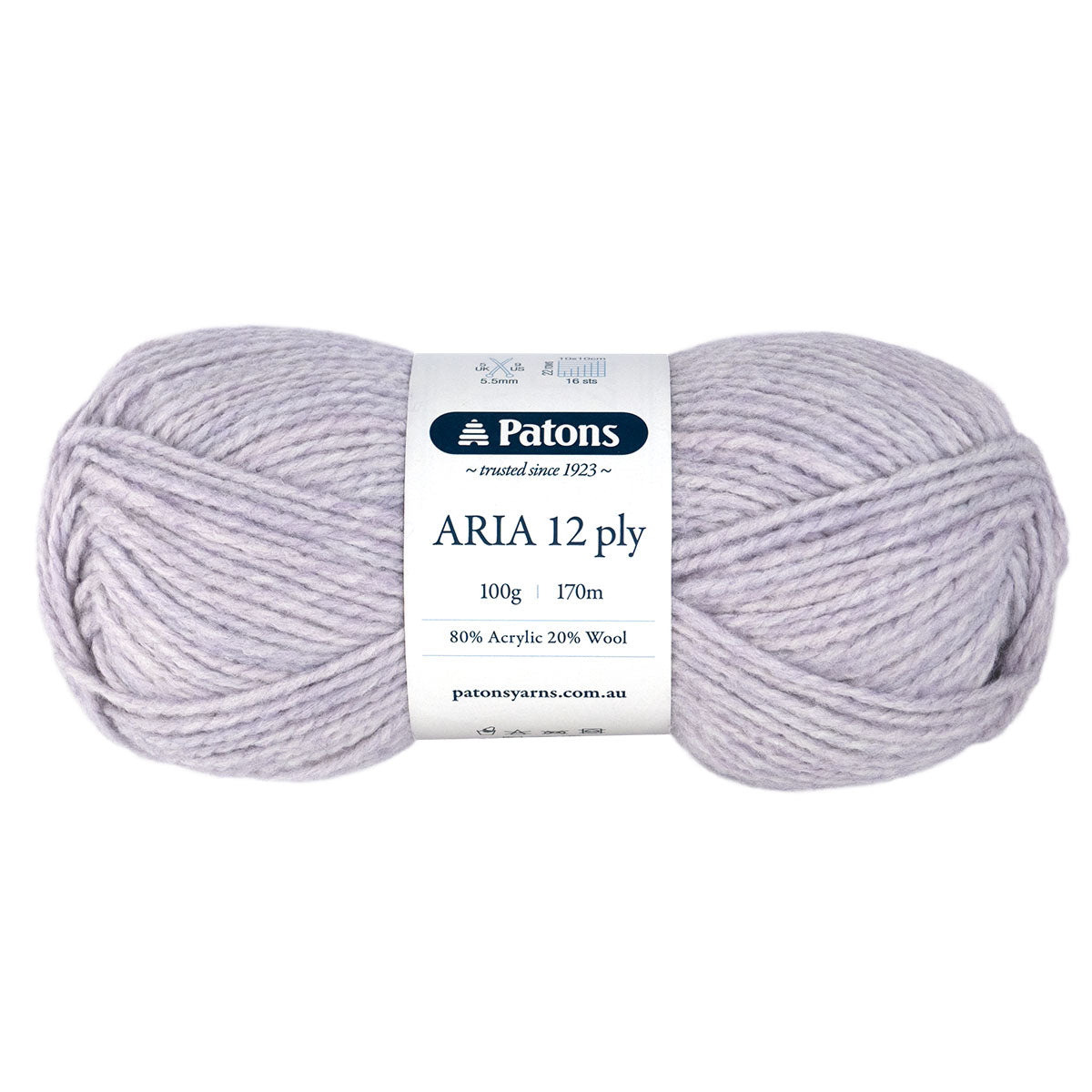 Patons 100g "Aria" 12-Ply Acrylic Wool Blend Yarn