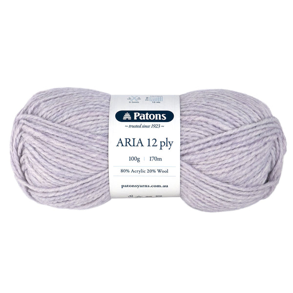Patons 100g "Aria" 12-Ply Acrylic Wool Blend Yarn