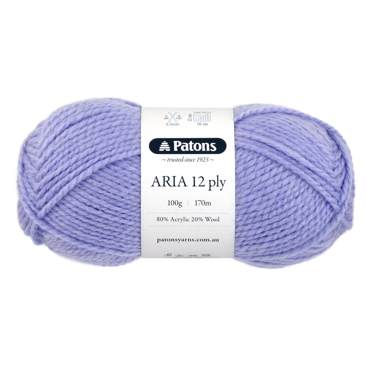 Patons 100g "Aria" 12-Ply Acrylic Wool Blend Yarn