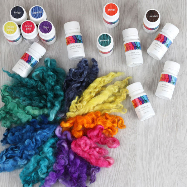 Ashford Specialist Protein Fibre Fabric Dye - 10g Pot