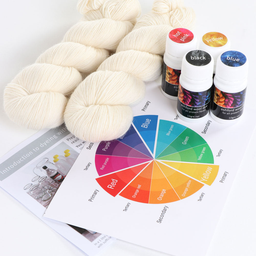 Ashford Introduction to Fabric Dyeing Kit