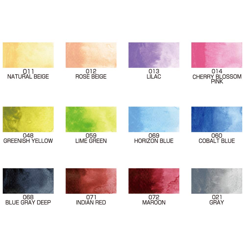 Kuretake Gansai Tambi Japanese Watercolour Paint Set