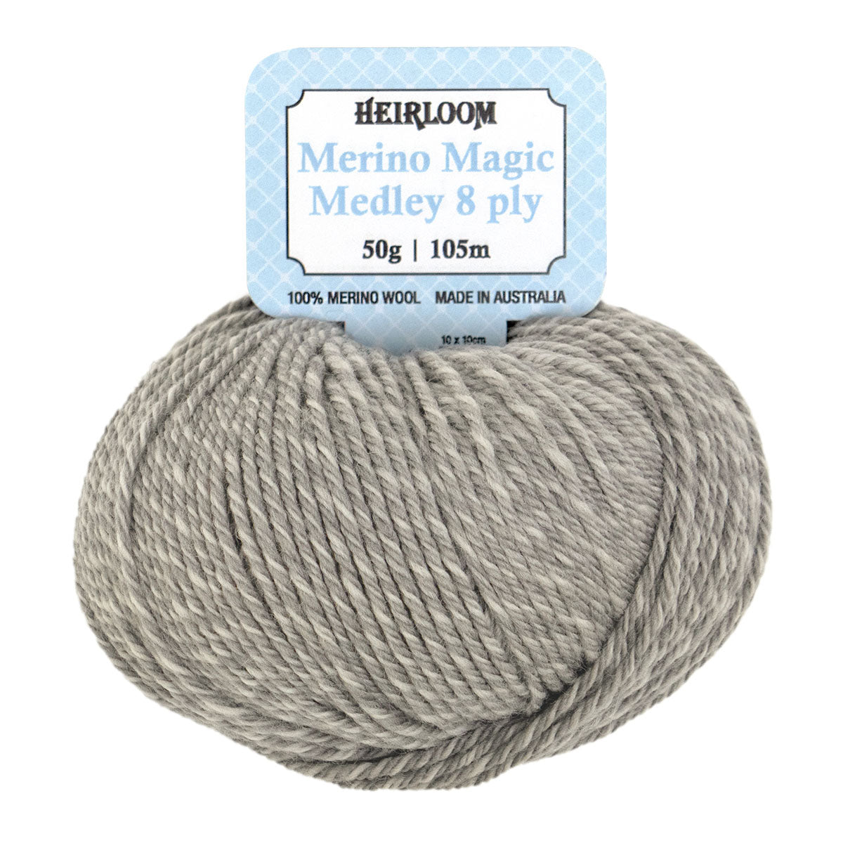 Heirloom 50g "Merino Magic Medley" 8-Ply 100% Wool Yarn