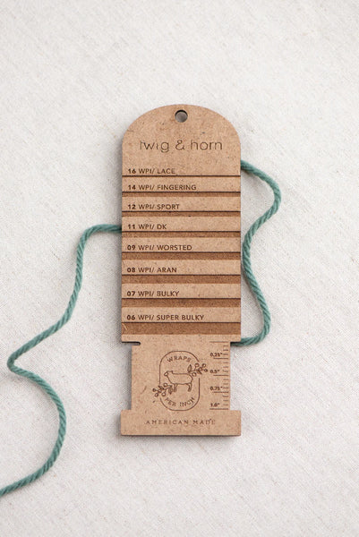 Twig & Horn - Wraps per inch tool