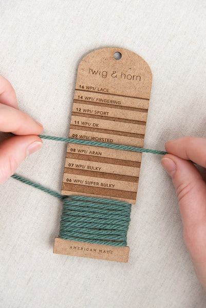Twig & Horn - Wraps per inch tool