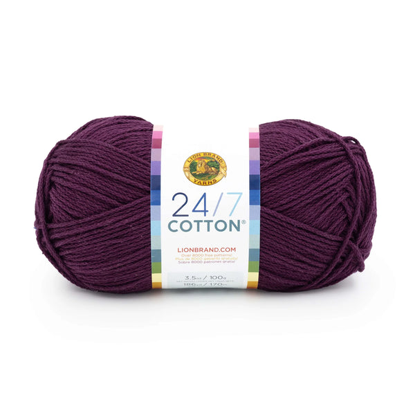 Lion Brand 100g "24/7 Cotton" 10-Ply Cotton Yarn