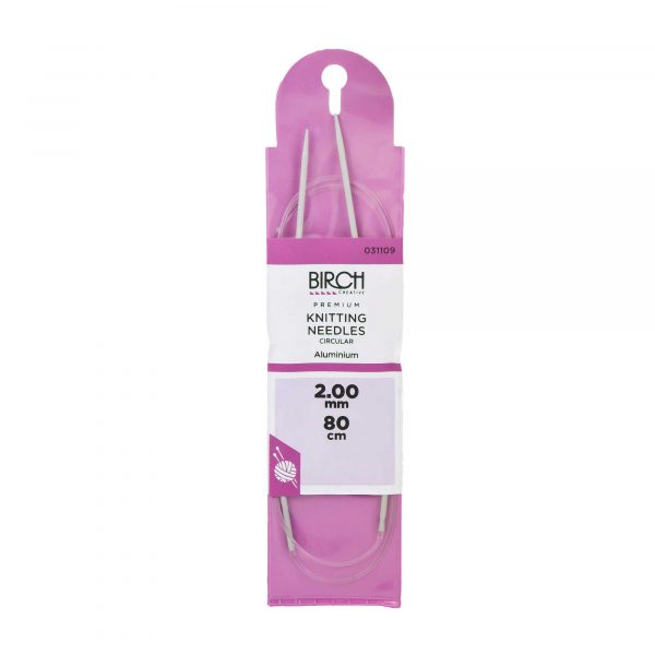 Birch Premium Circular Knitting Needles - 80cm (32")