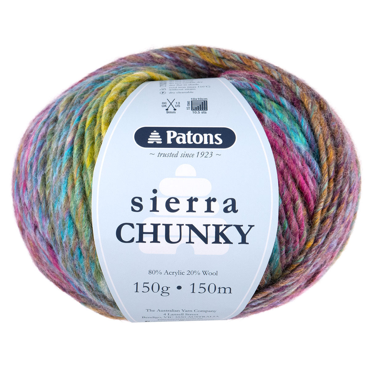 Patons 150g "Sierra Chunky" Wool & Acrylic Blend Yarn