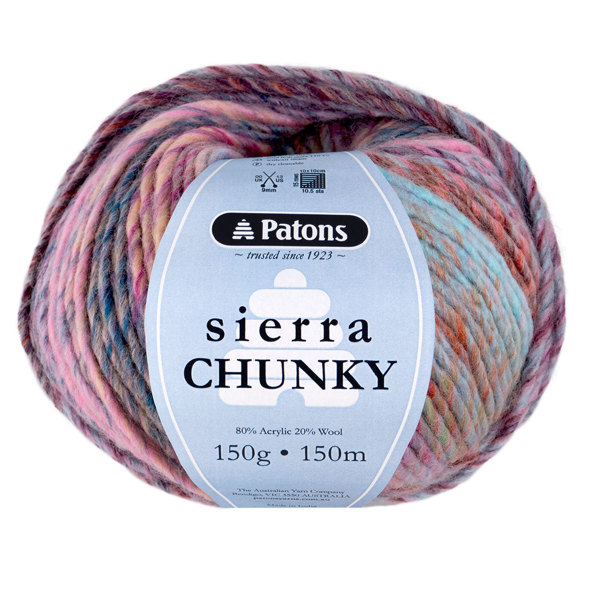 Patons 150g "Sierra Chunky" Wool & Acrylic Blend Yarn