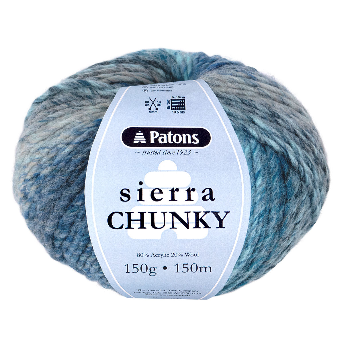 Patons 150g "Sierra Chunky" Wool & Acrylic Blend Yarn