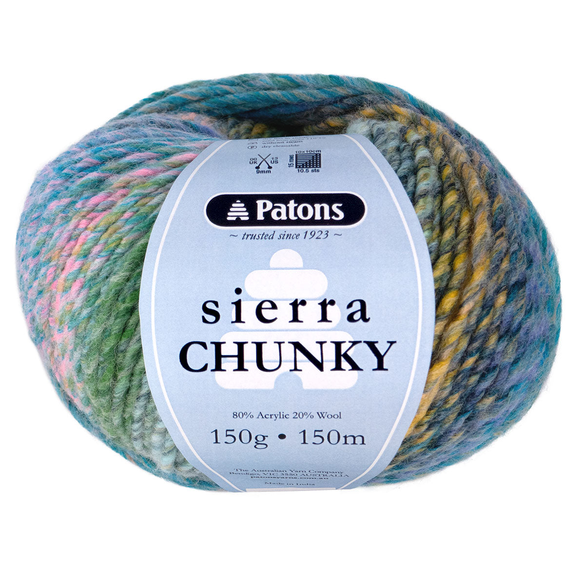 Patons 150g "Sierra Chunky" Wool & Acrylic Blend Yarn