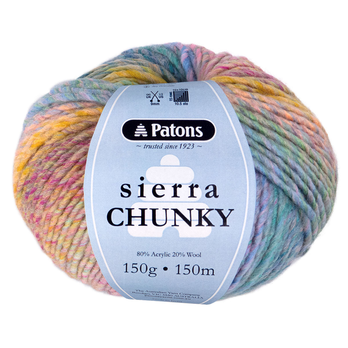 Patons 150g "Sierra Chunky" Wool & Acrylic Blend Yarn