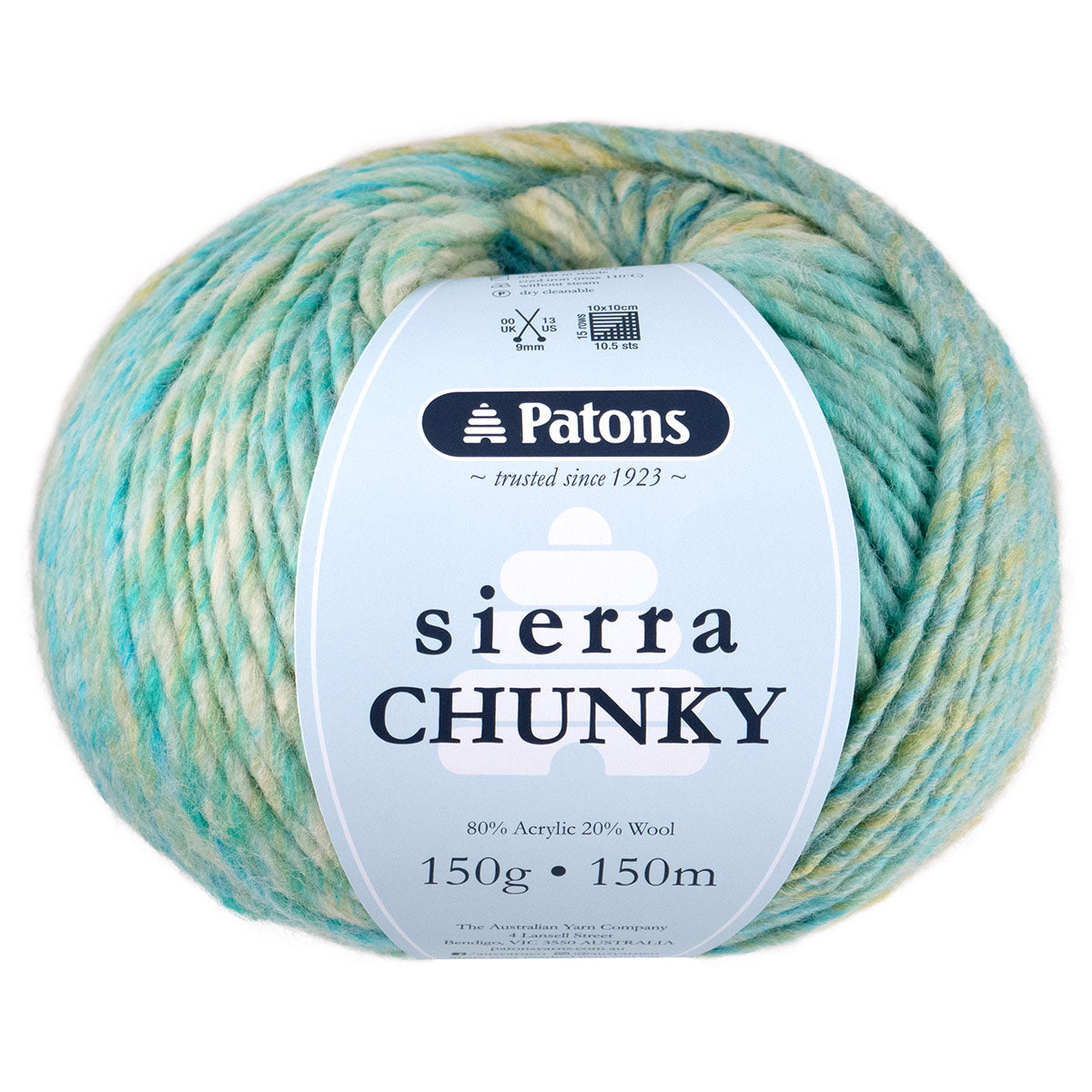 Patons 150g "Sierra Chunky" Wool & Acrylic Blend Yarn