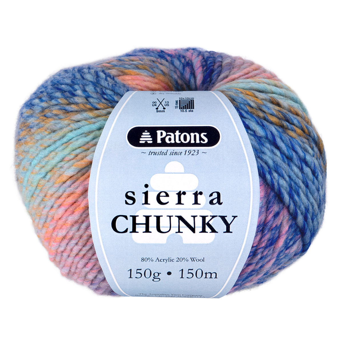Patons 150g "Sierra Chunky" Wool & Acrylic Blend Yarn