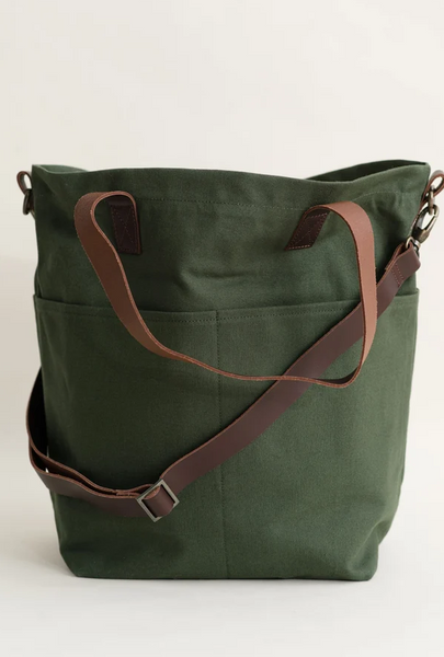 Twig & Horn Canvas Crossbody Project Tote Bag