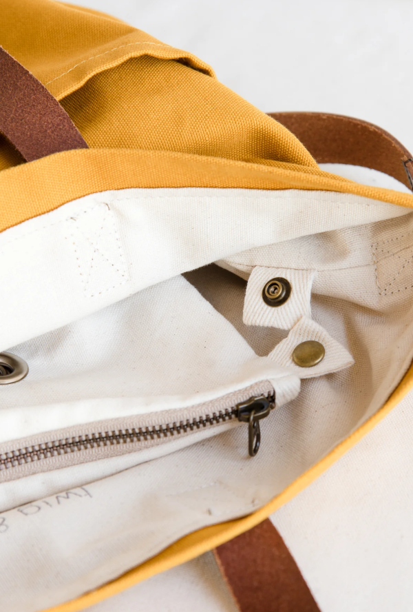 Twig & Horn Canvas Crossbody Project Tote Bag