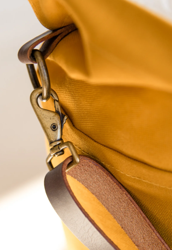 Twig & Horn Canvas Crossbody Project Tote Bag
