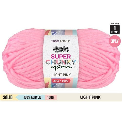 Everyday 100g Acrylic Super Chunky Knitting Yarn - Choose Your Colour