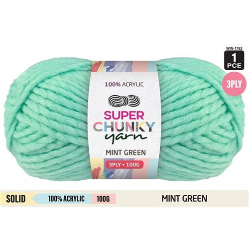 Everyday 100g Acrylic Super Chunky Knitting Yarn - Choose Your Colour