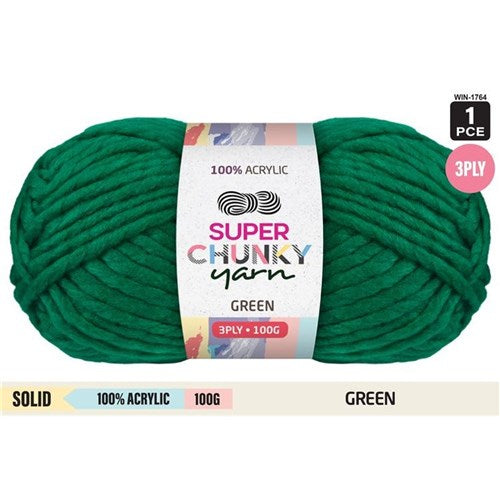 Everyday 100g Acrylic Super Chunky Knitting Yarn - Choose Your Colour
