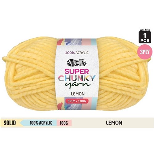Everyday 100g Acrylic Super Chunky Knitting Yarn - Choose Your Colour