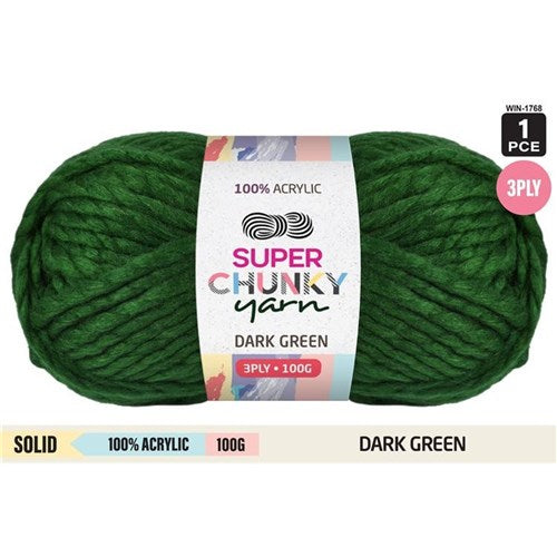 Everyday 100g Acrylic Super Chunky Knitting Yarn - Choose Your Colour