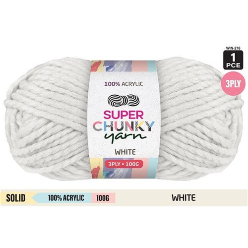 Everyday 100g Acrylic Super Chunky Knitting Yarn - Choose Your Colour