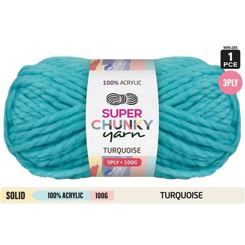 Everyday 100g Acrylic Super Chunky Knitting Yarn - Choose Your Colour