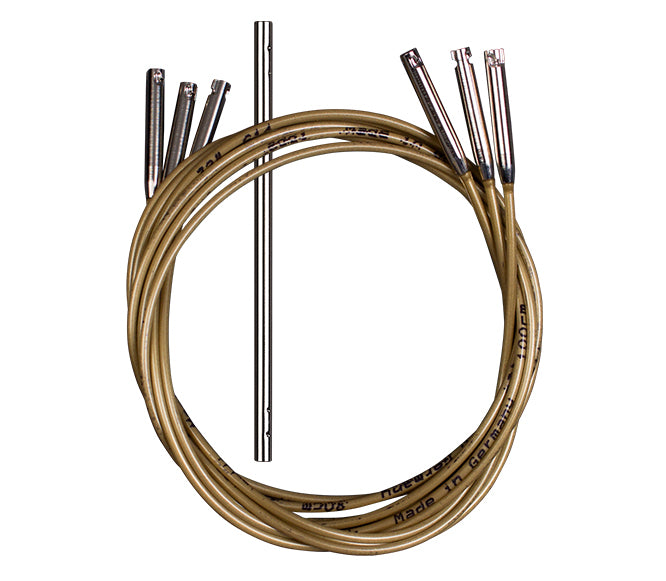 Addi Interchangeable Circular Knitting Needle Cords - Set of 3