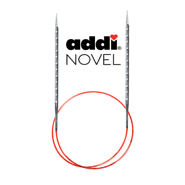 Addi "Novel" Square Tip Circular Knitting Needles - 80cm (32")