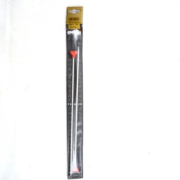 Addi "Red Heart" 35cm Aluminium Single Point Knitting Needles